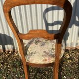Set de 3 chaises louis Philippe tapissées