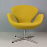 Swan Chair in yellow Designed by Arne Jacobsen and Fritz Hansen