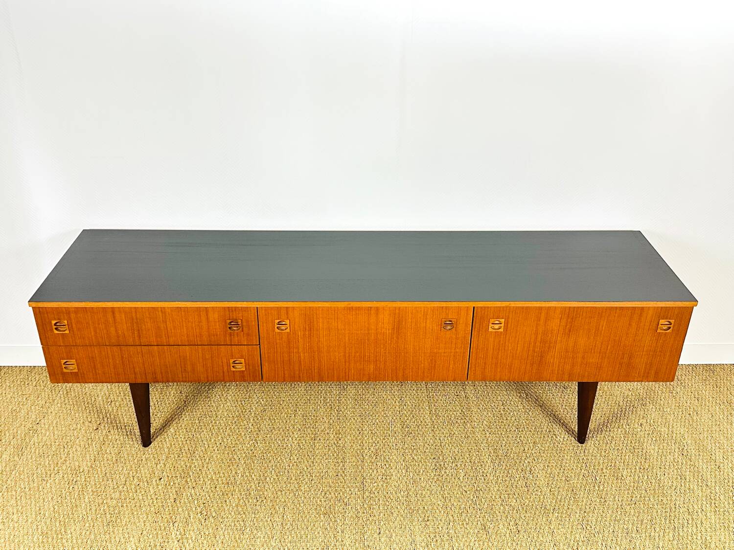 Scandinavian teak sideboard from the 1960s.