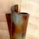 Free-form ceramic vase from the 1970s.