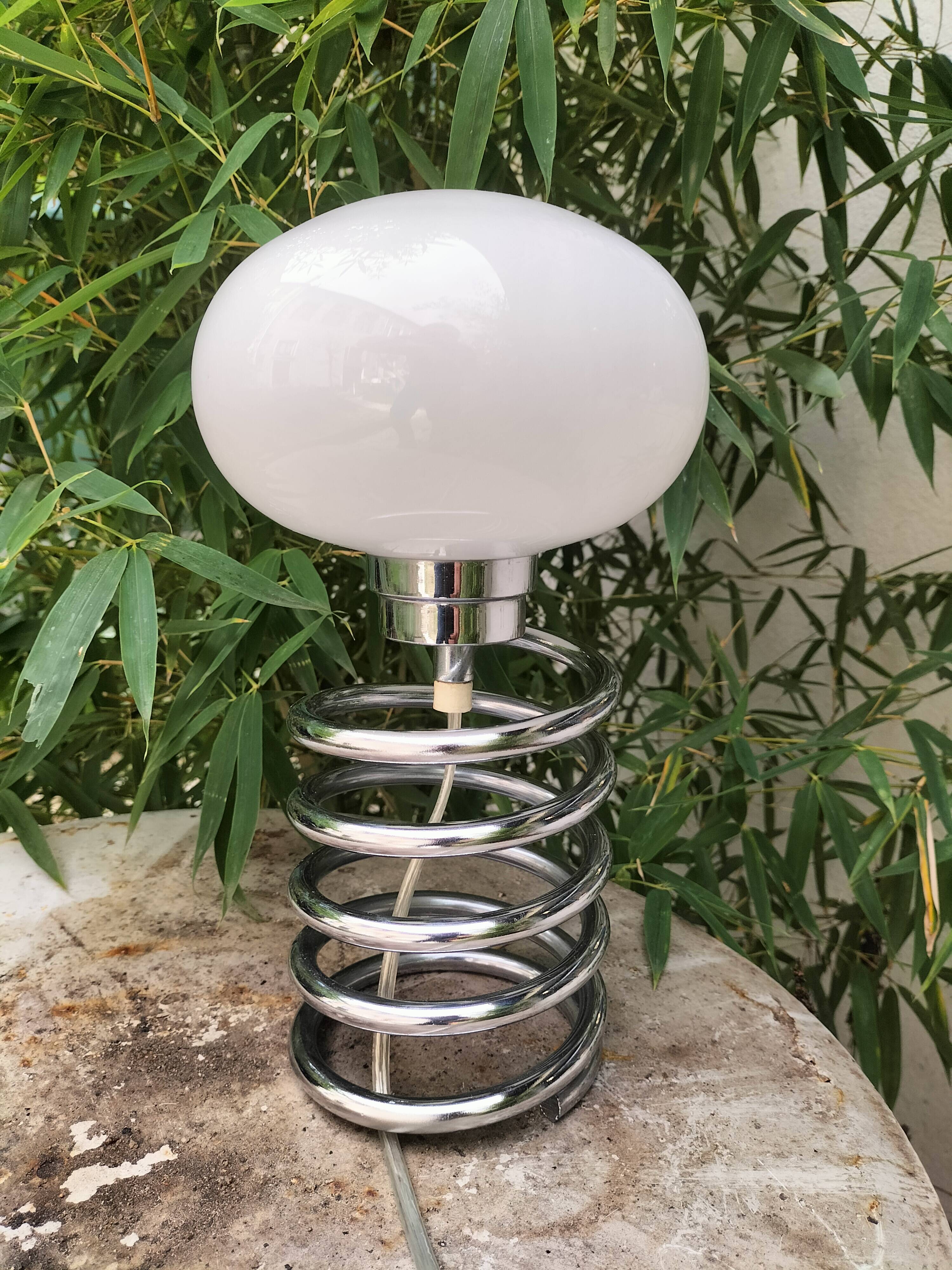 "Ingo Maurer" spring lamp