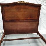 Bed style Louis XVI gilded bronze