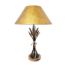 Lampe de table vintage gerbe de blé années 1960