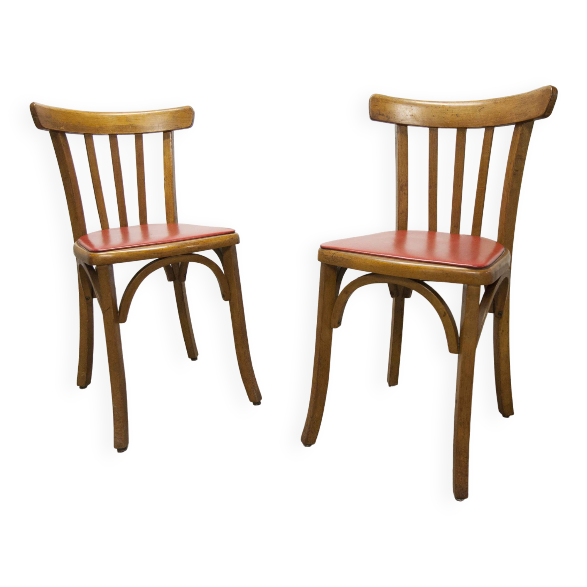 Paire de chaises bistrot Luterma 1960