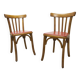 Paire de chaises bistrot Luterma 1960