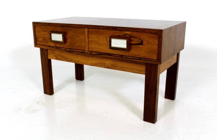 Scandinavian chest of drawers in rosewood, Glas & Trä, Sweden, 1960