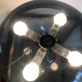 Nessino black pose lamp for artemide by giancarlo mattioli