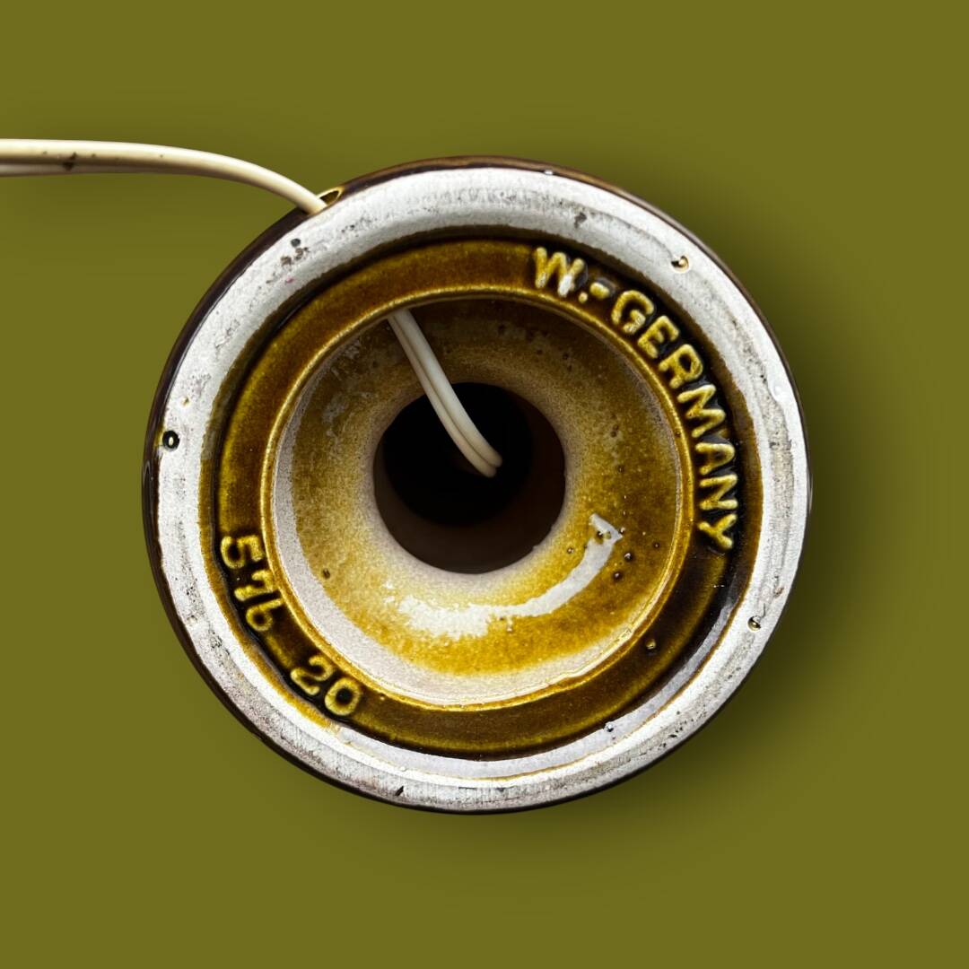 Lamp base West Germany in Fat Lava ceramic – model 576-20