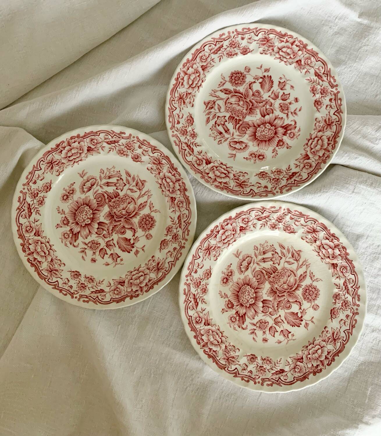 Ridgway Ironstone Dessert Plates