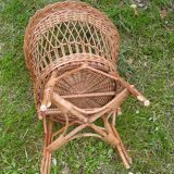 Rattan armchair