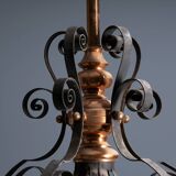 Vintage Iron Candlestick, 1910s