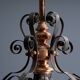 Vintage Iron Candlestick, 1910s