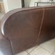 Two-seater leather sofa
