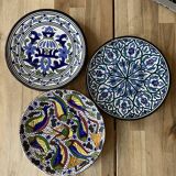 Handmade Moroccan plates