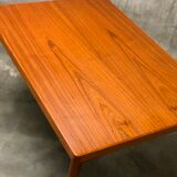 Danish teak dining table by H. Kjaernulf 60s