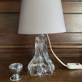 Baccarat crystal twisted decor lamp