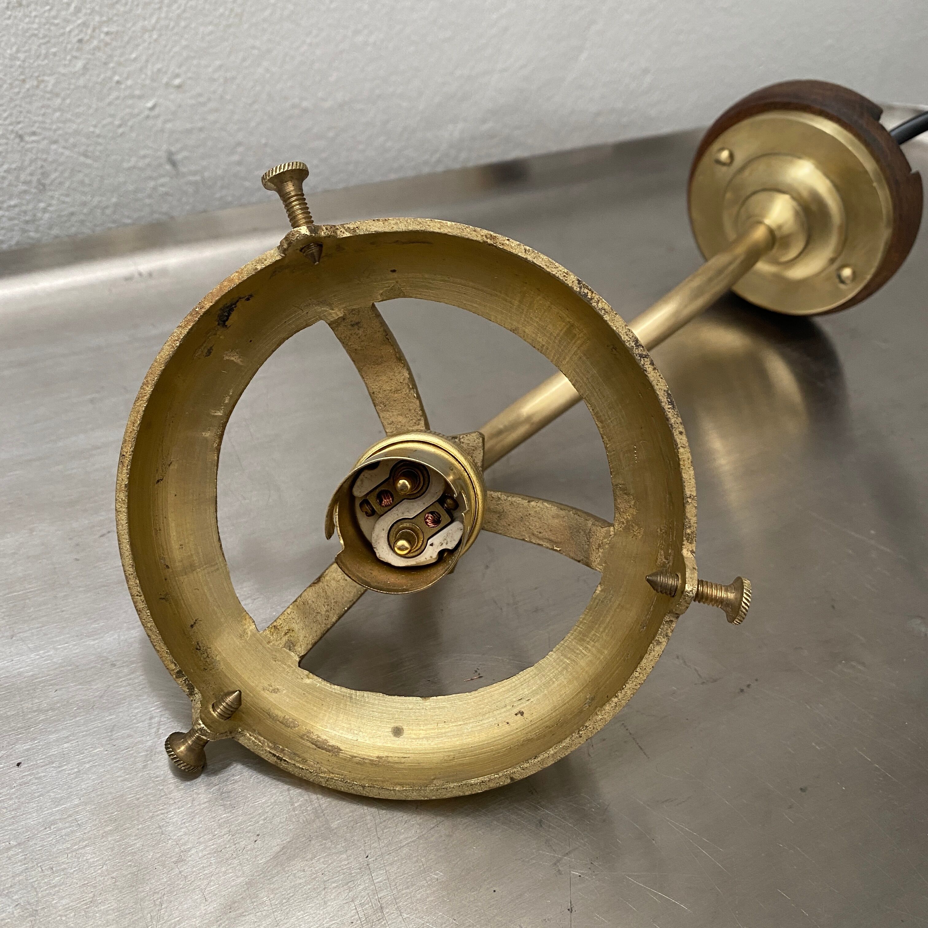 Ancient opaline 1950 vintage opaline