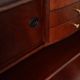 Mahogany secretary, Danish design, 1970s, manufacturer: PMJ Viby
