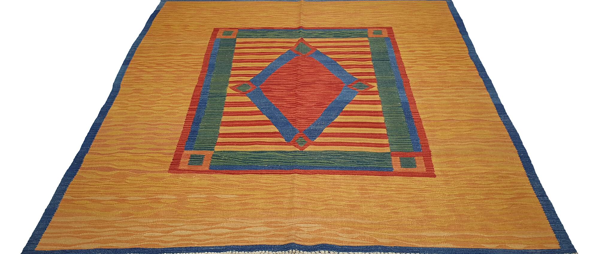 Turkish kilim rug, 211x179 cm, MYK-812