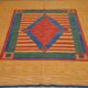 Turkish kilim rug, 211x179 cm, MYK-812