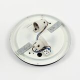 Large Mid-Century Modern Glass Ceiling Light from Limburg, Germany, 1970s