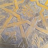 Brass dish - 24.5 cm - artisanal work