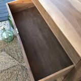 Antique walnut chest of drawers