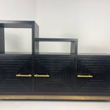 Meuble buffet asymétrique des années 1990