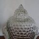 Old molded glass head - vintage blown glass - Object of curiosity