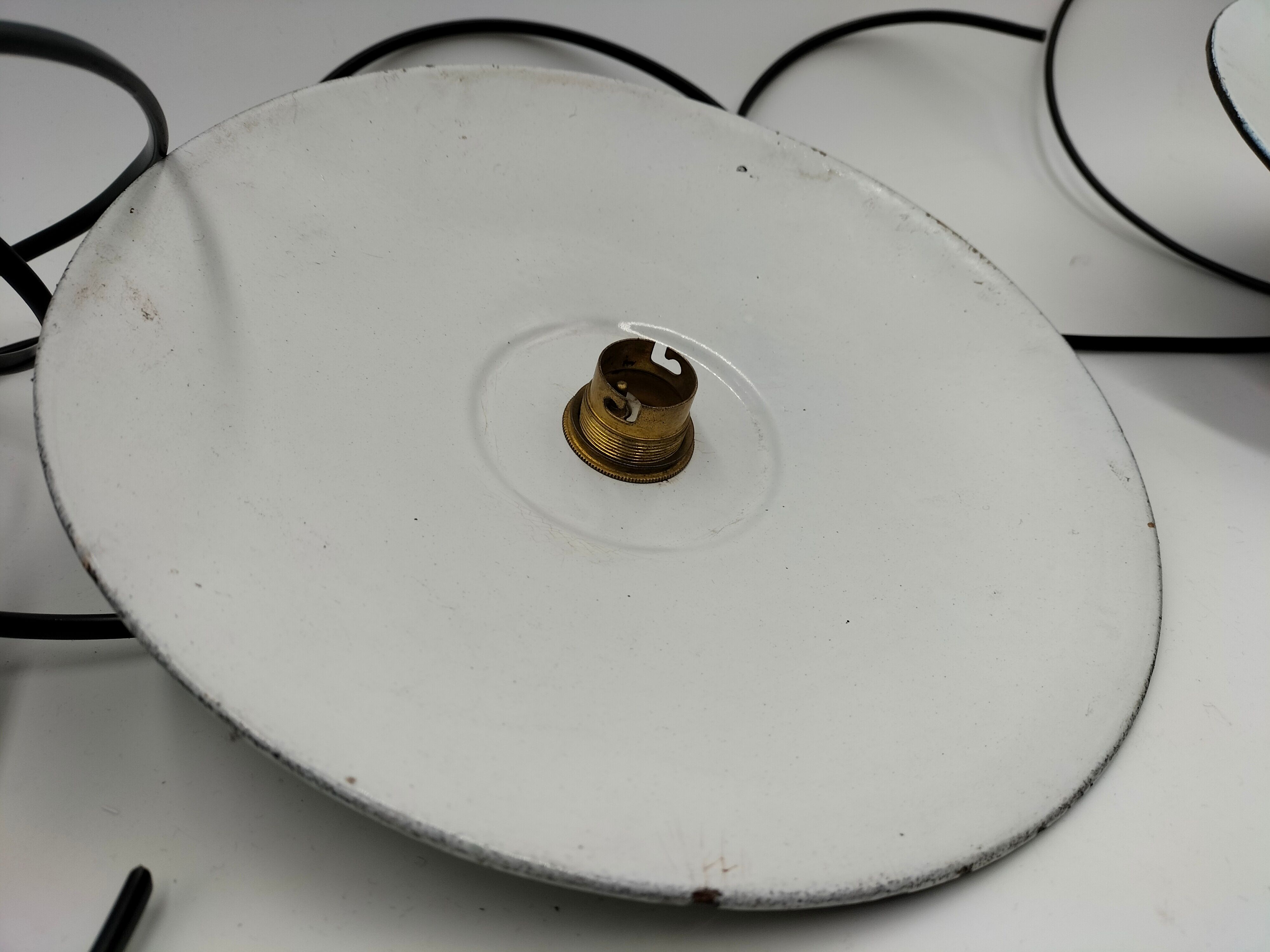 Enamelled old lamp series