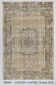 Tapis crème et marron vintage