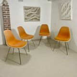 Set of 4 DSW Eames chairs – Herman Miller (1952)
