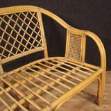 Italian wicker sofa from the 60s