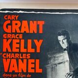 Original movie poster "La Main au Collet" Alfred Hitchcock, Grace Kelly 60x80cm 1955