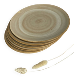 Niderville stoneware plates