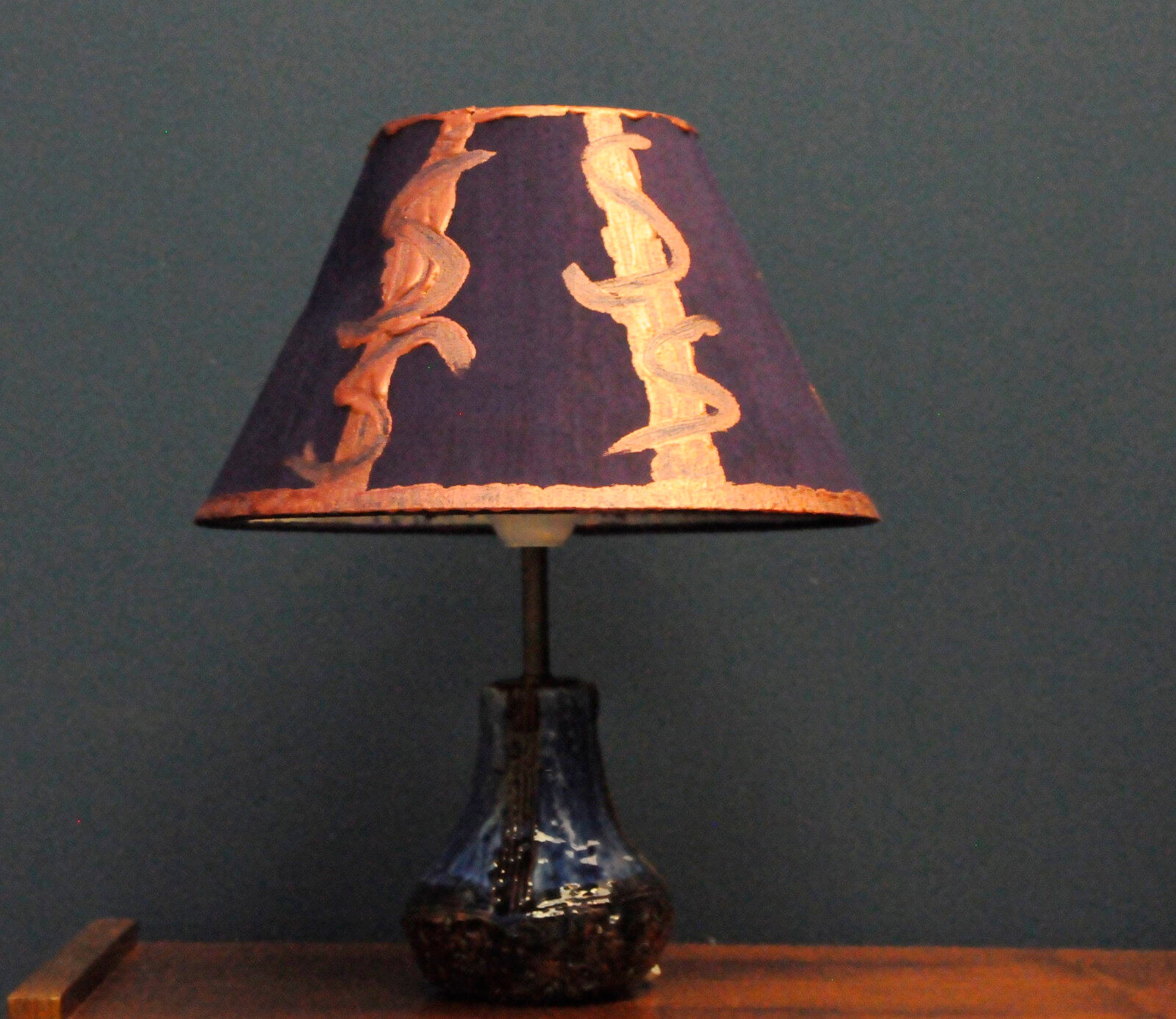 Scandinavian ceramic lamp