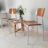 Pair of chairs in formica 60s