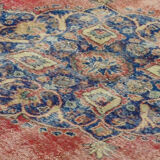 Anatolian handmade vintage rug 300 cm x 197 cm