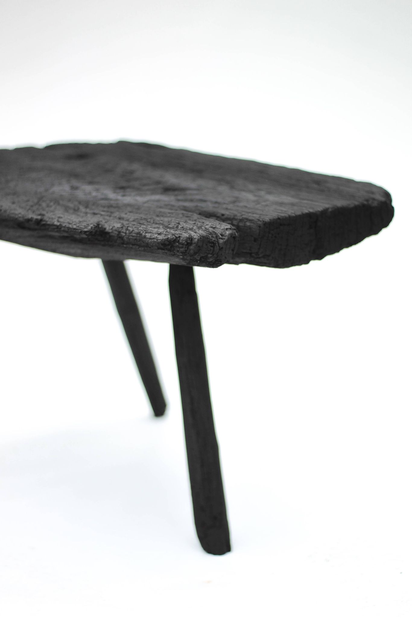 Brutalist coffee table, tripod table, interior decor, industrial, furniture b