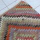 Vintage Turkish kilim, handwoven, 100x120 cm.