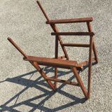 Folding armchair
