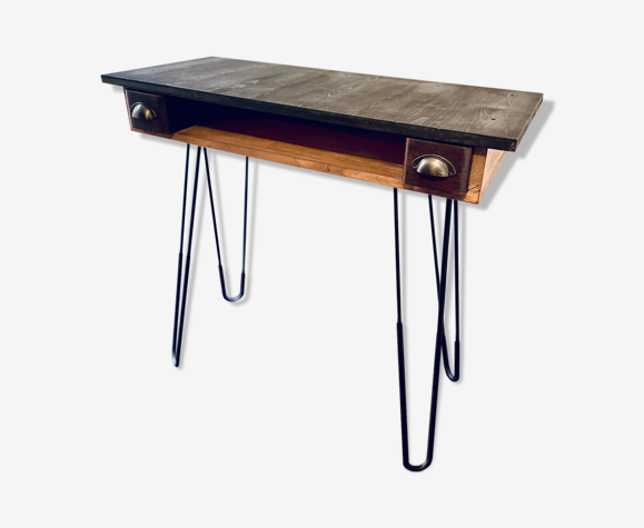Console à deux tiroirs