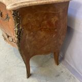 Louis XV style chest of drawers with marble top