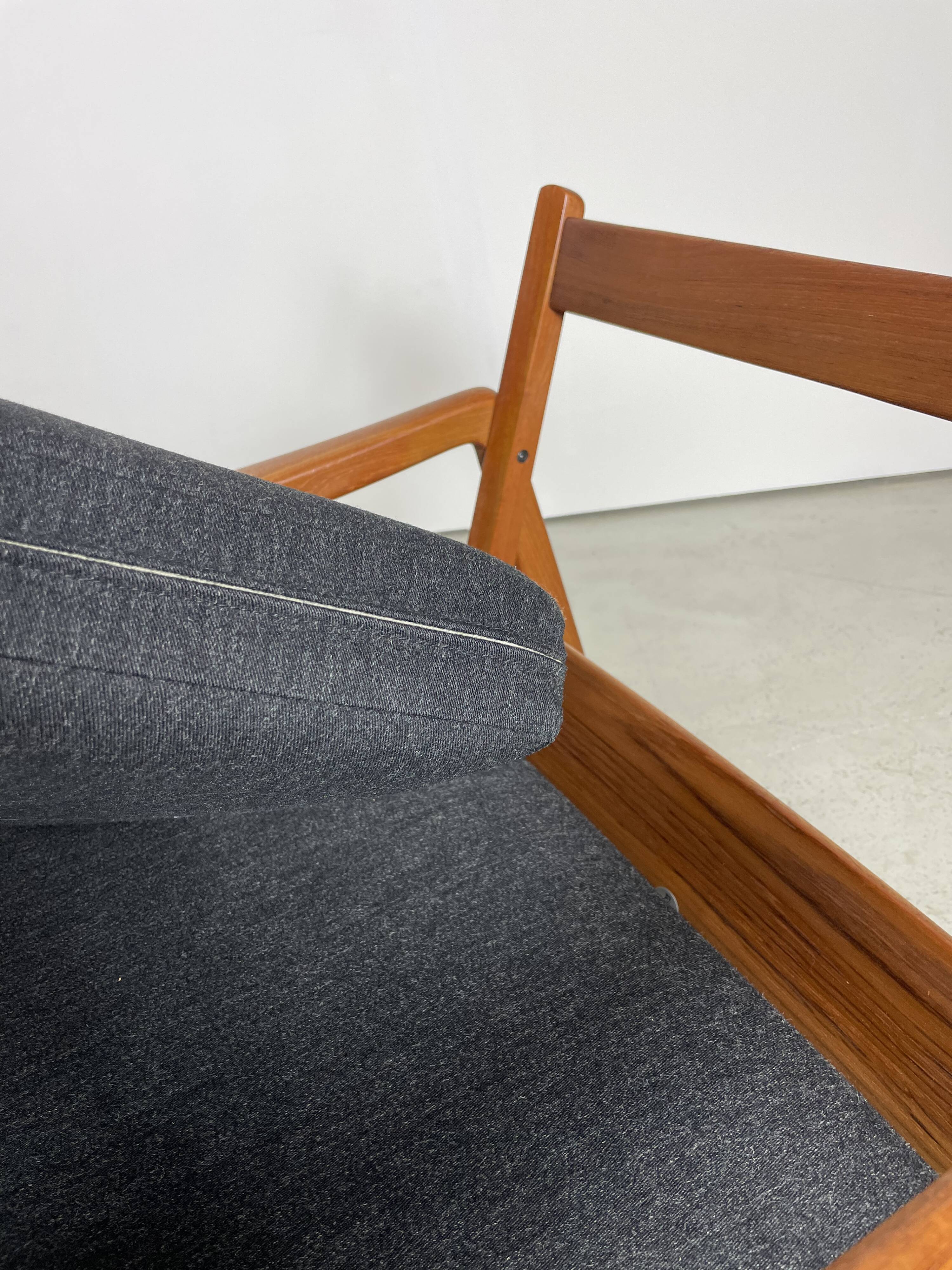 Fauteuil danois par Ole Wanscher années 1960