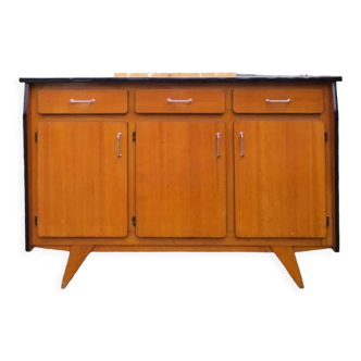 Wooden formica sideboard