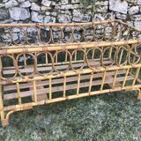 Children's rattan bed