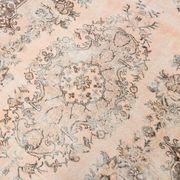 5x9 Brown Beige Classic Floral Handmade Vintage Rug, 167x283Cm SK 5465