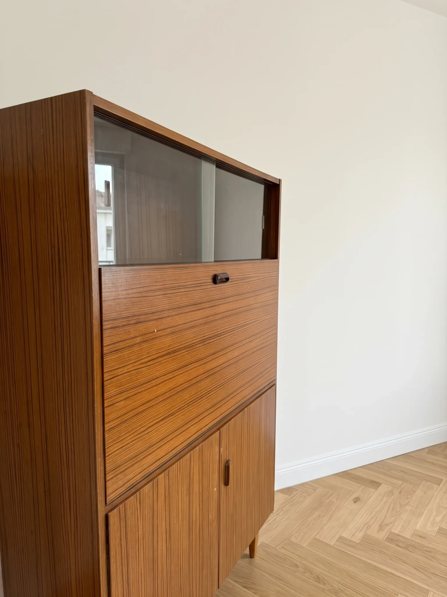 Wooden secretary, 1950s