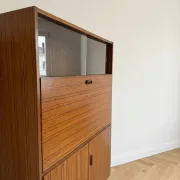 Secrétaire en bois, années 50