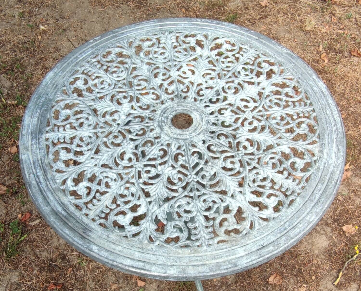 Vintage English style aluminum garden furniture